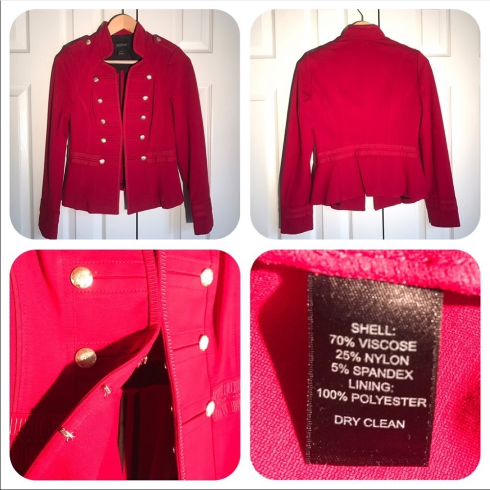 White House Black Market Military Jacket